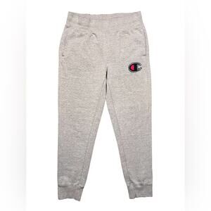 Champion Reverse Weave Big C Embroidered Cuffed Jogger Sweatpants Womens Small